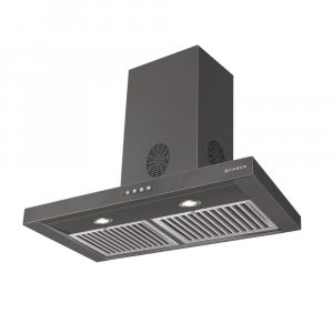 Image of Faber 60cm 3 Way Silent Suction Chimney, 1150 m3/hr (Stilo Slim 3D Plus, 2 T2S2 T2S2 BK LTW 60,Triple Layer Baffle Filters, Black)