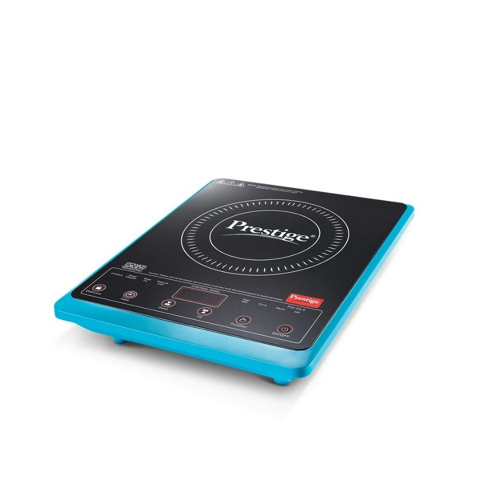 Prestige PIC 290 41959 Induction CooktopBlue Black Push Button