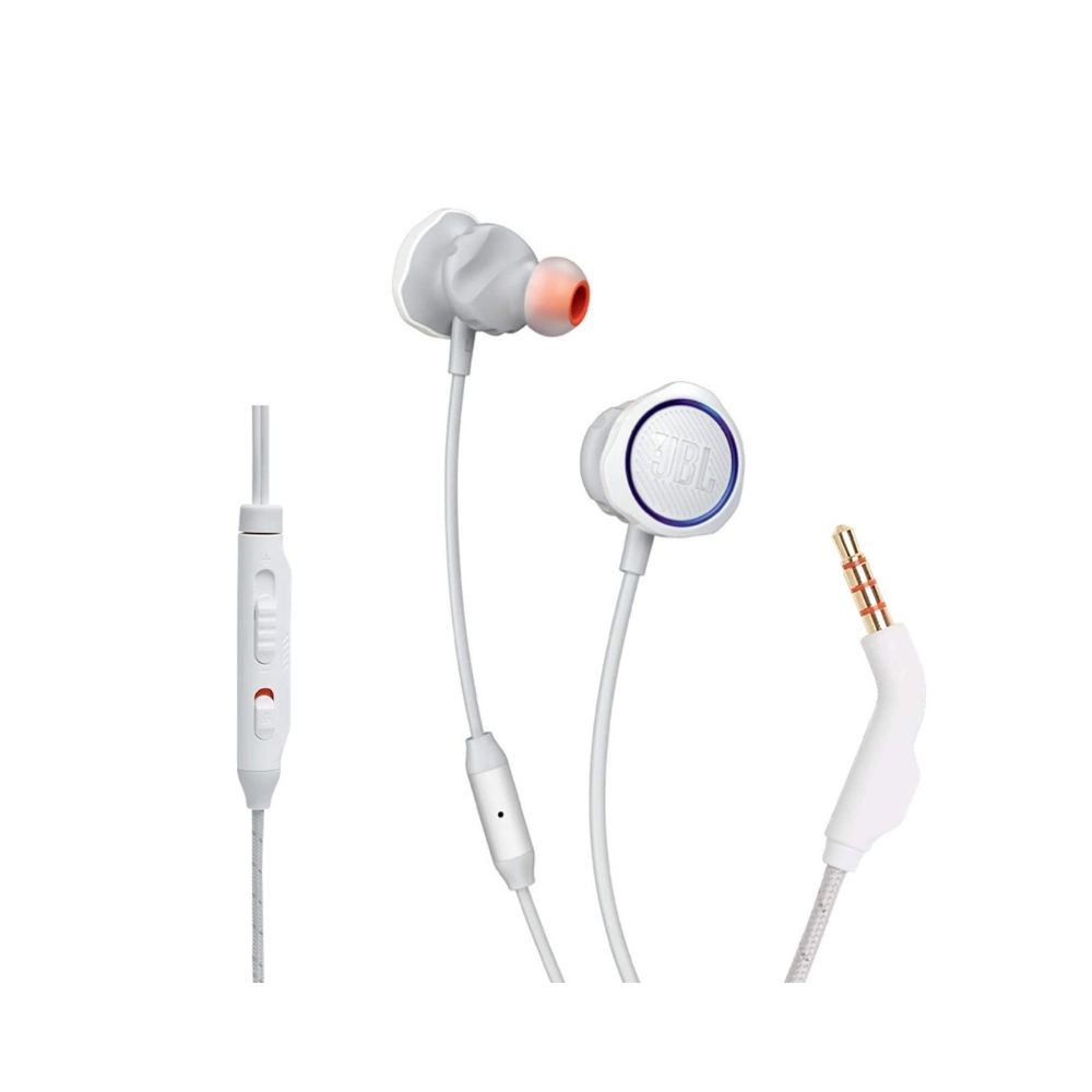 JBL Quantum 50 Wired Gaming Earphone White