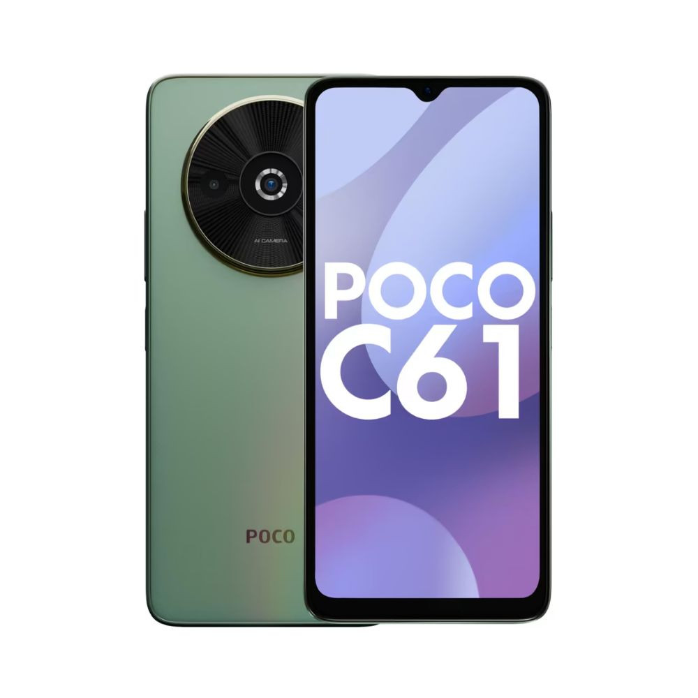 POCO C61 Mystical Green 4GB RAM 64GB ROM