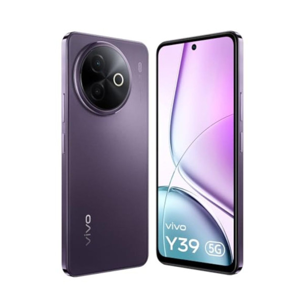 Image of Vivo Y39 5G (Lotus Purple, 8GB RAM, 256GB Storage) with No Cost EMI/Additional Exchange Offers