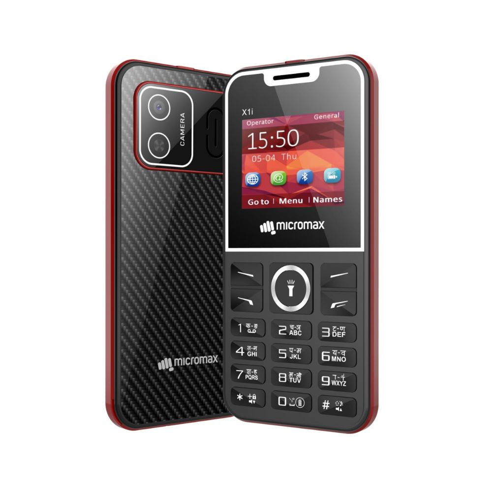 Micromax X1i Smart Plus - Black Red