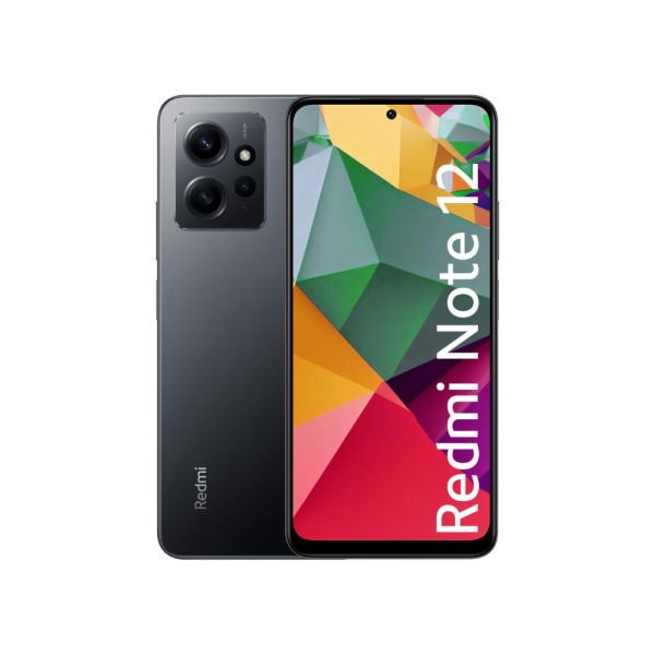 Image of Redmi Note 12 (Lunar Black, 6GB RAM, 64GB Storage)