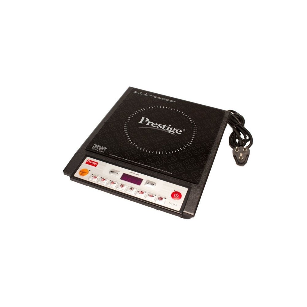 Prestige PIC 140 Induction CooktopBlack Push Button