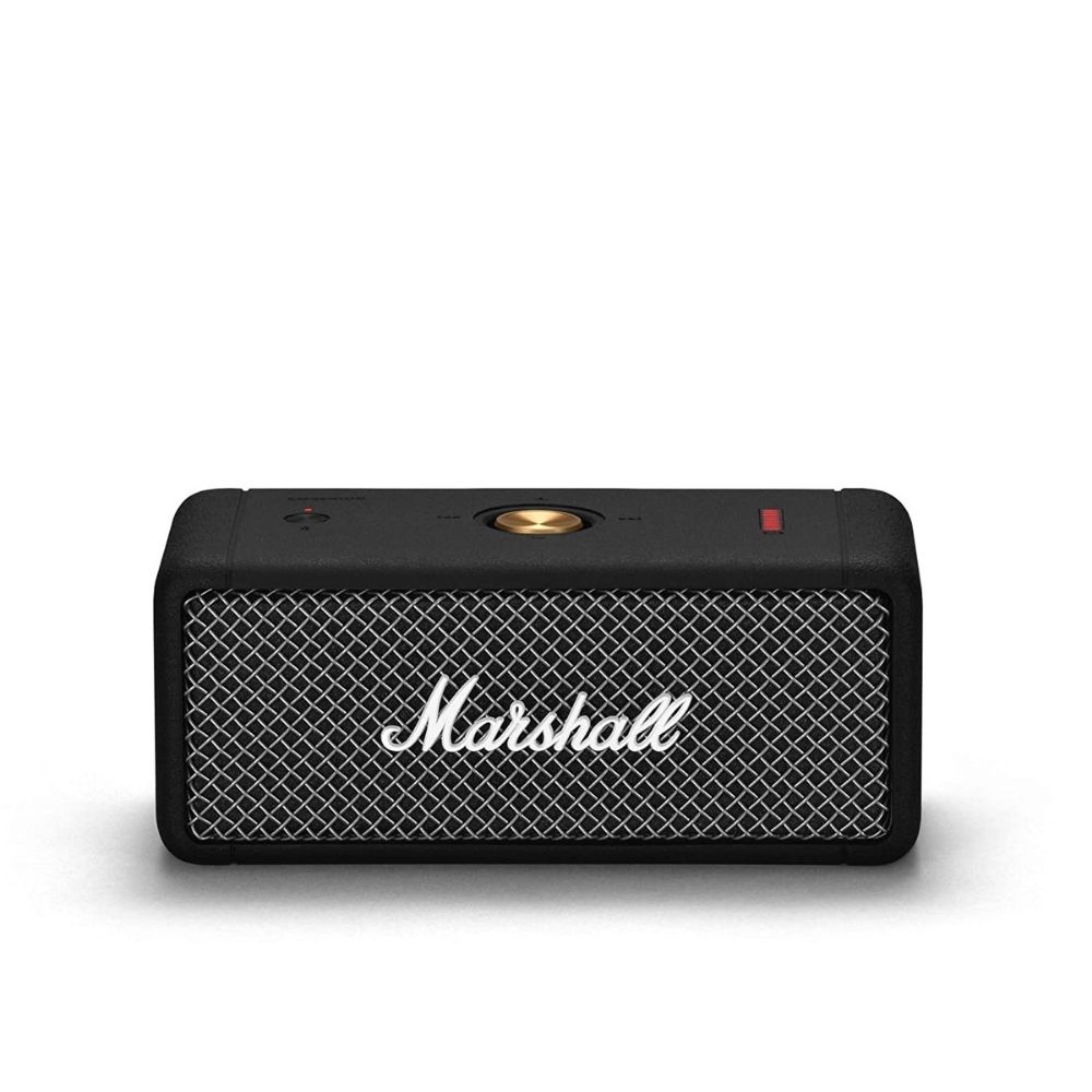 Marshall Emberton 20 Watt Wireless Bluetooth Portable Speaker Black