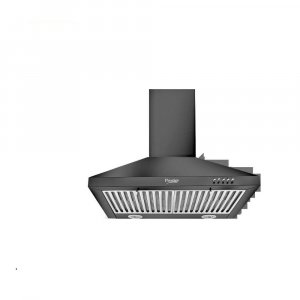 Image of Prestige Dura 600 3 Speed Control Powder Coated Kitchen Hood With Baffle Filters, 1000m3 Hr, Black