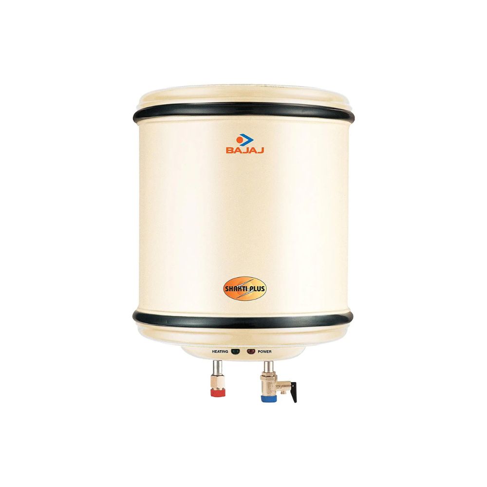 Bajaj Shakti Plus Storage 15-Litre Vertical Water Heater Ivory