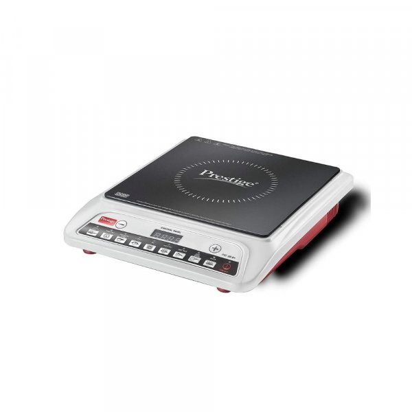 Image of Prestige Induction Pic 20.0+ Induction Cooktop  (White, Push Button)