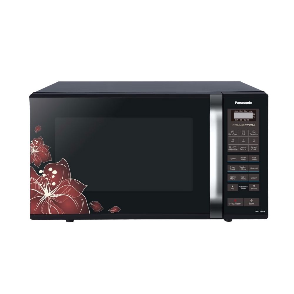 Panasonic 23 L Convection Microwave OvenNN-CT35LBFDG Black Floral