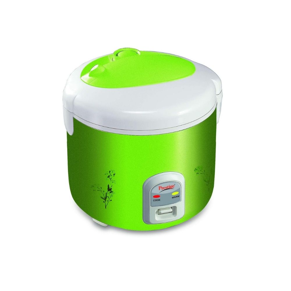 Prestige PRGCS Electric Rice Cooker28 L Green wjhite