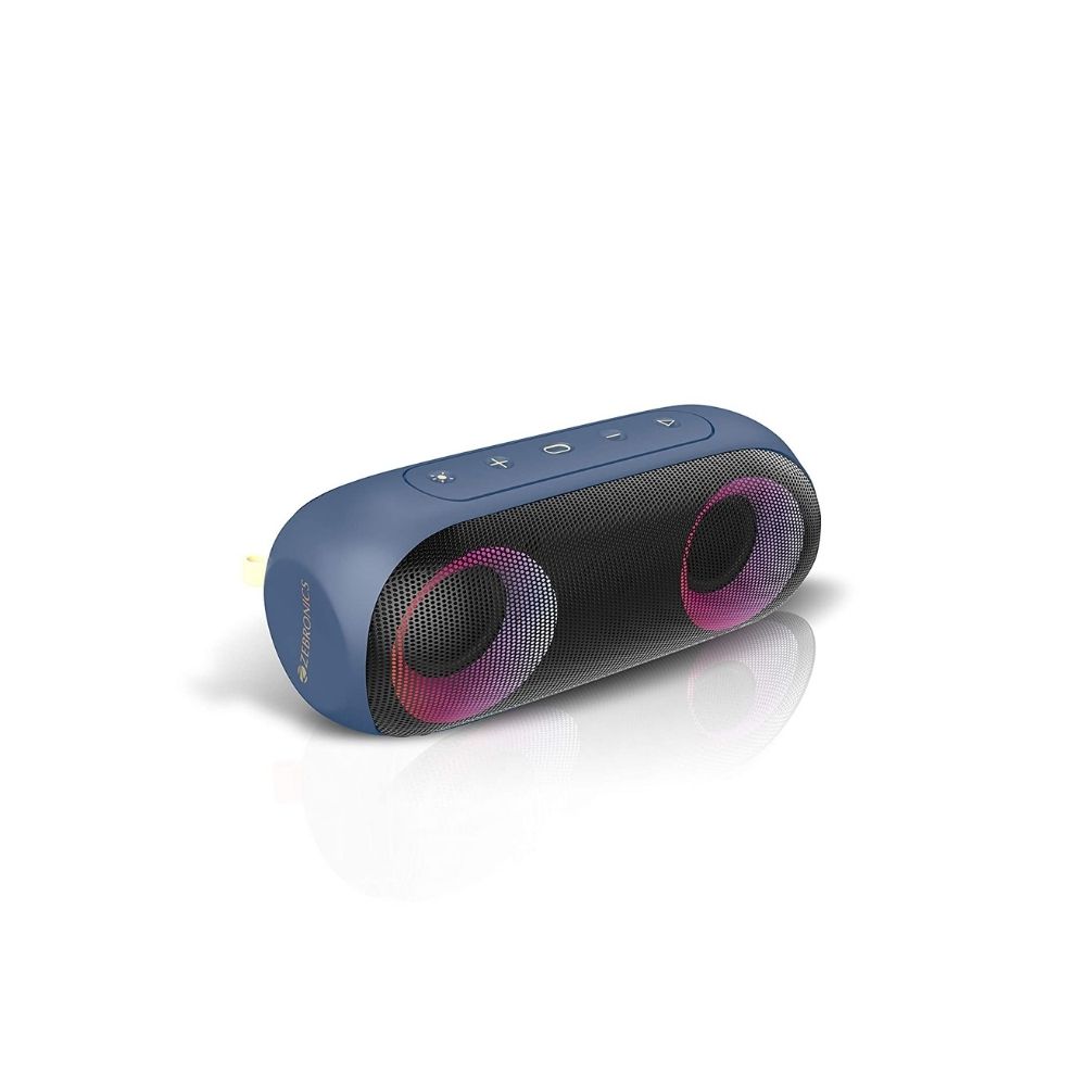 Zebronics Zeb-Music Bomb X Wireless 20W Portable Speaker Blue