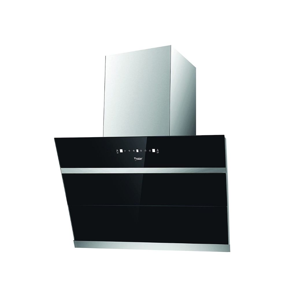Prestige Zara 600 Auto-clean Glass Kitchen Hood with Revolutionary Motion sensor 1100m3HR Suction