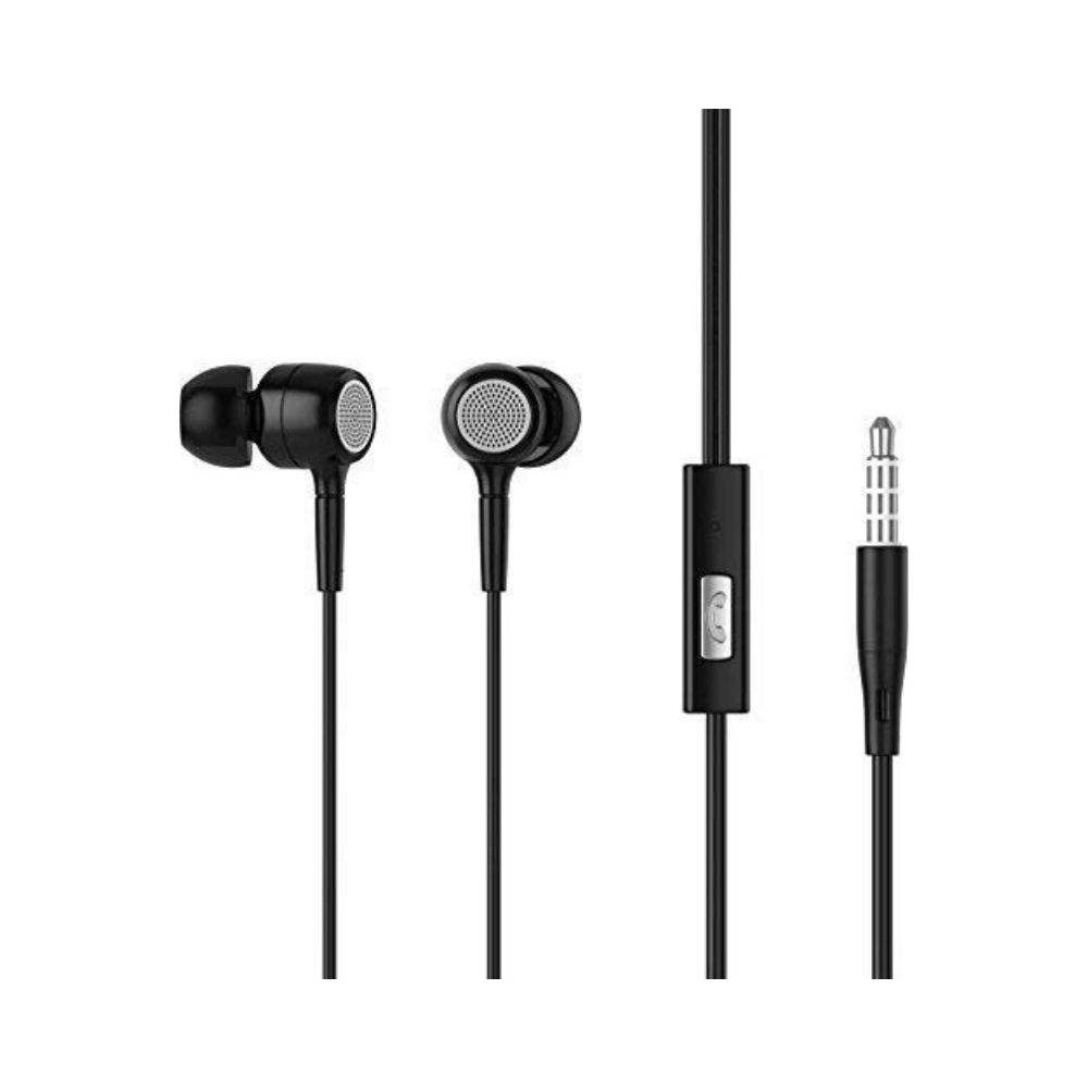 Philips Audio SHE1515BK94 Upbeat Wired in Ear Earphone with Mic Black