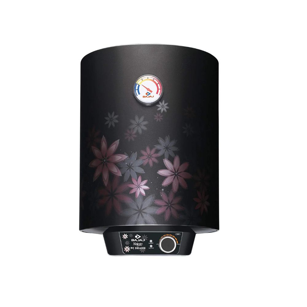 Bajaj Majesty PC Deluxe Storage 15 Litre Vertical 4 Star Water Heater Multicolor