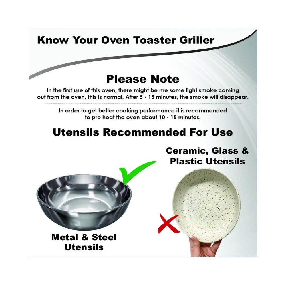 Inalsa Oven Masterchef 24RSS OTG 24 Liters-1600W