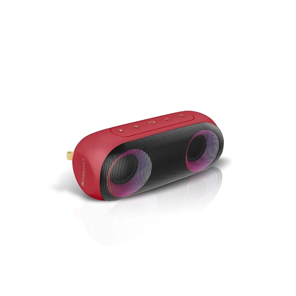 Zebronics Zeb-Music Bomb X Wireless 20W Portable Speaker Red