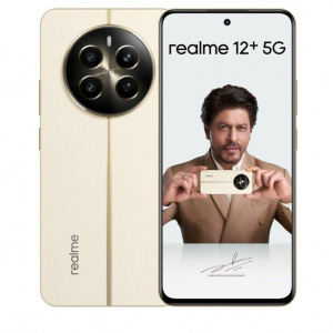 Image of realme 12+ 5G (Navigator Beige, 128 GB)  (8 GB RAM)