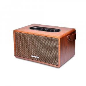 Image of Aiwa MI-X150 Retro Plus X Retro Home Audio, Brown, Medium