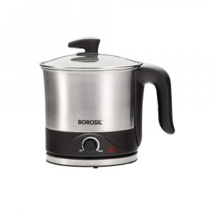 Image of Borosil Omni Electric Kettle (Silver, 1.5L)