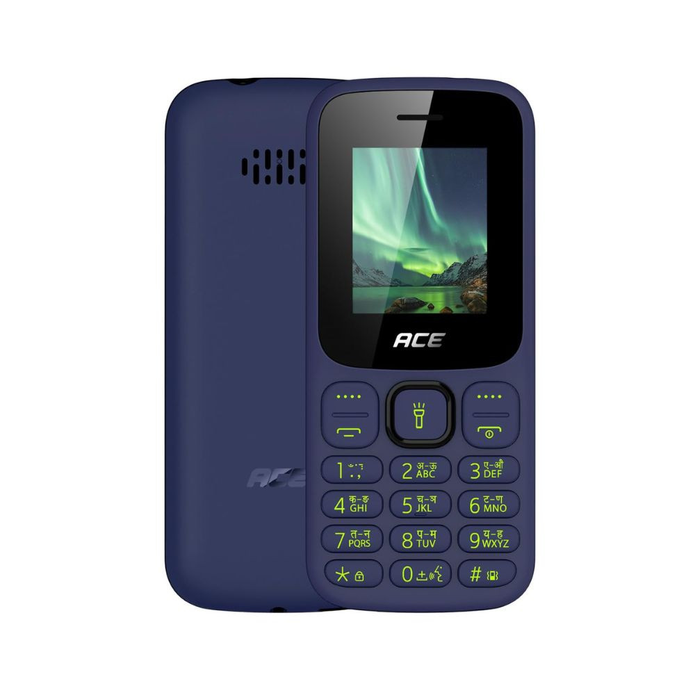 itel Ace 3 Shine 18 Display 1000 mAhKingtalkerBT Support2000 ContactsFluorescent Keypad 7 Days Battery Backup