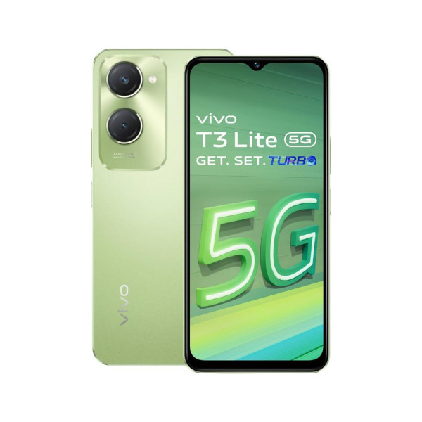 Image of Vivo T3 Lite 5G Smartphone (Vibrant Green, 6GB Ram 128GB Storage)
