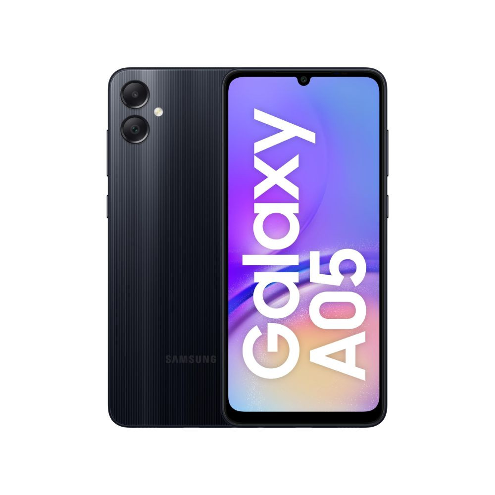 Samsung Galaxy A05 Black 6GB 128GB Storage 50 MP Main Camera Upto 12GB RAM with RAM Plus MediaTek Helio G85 5000 mAh Battery