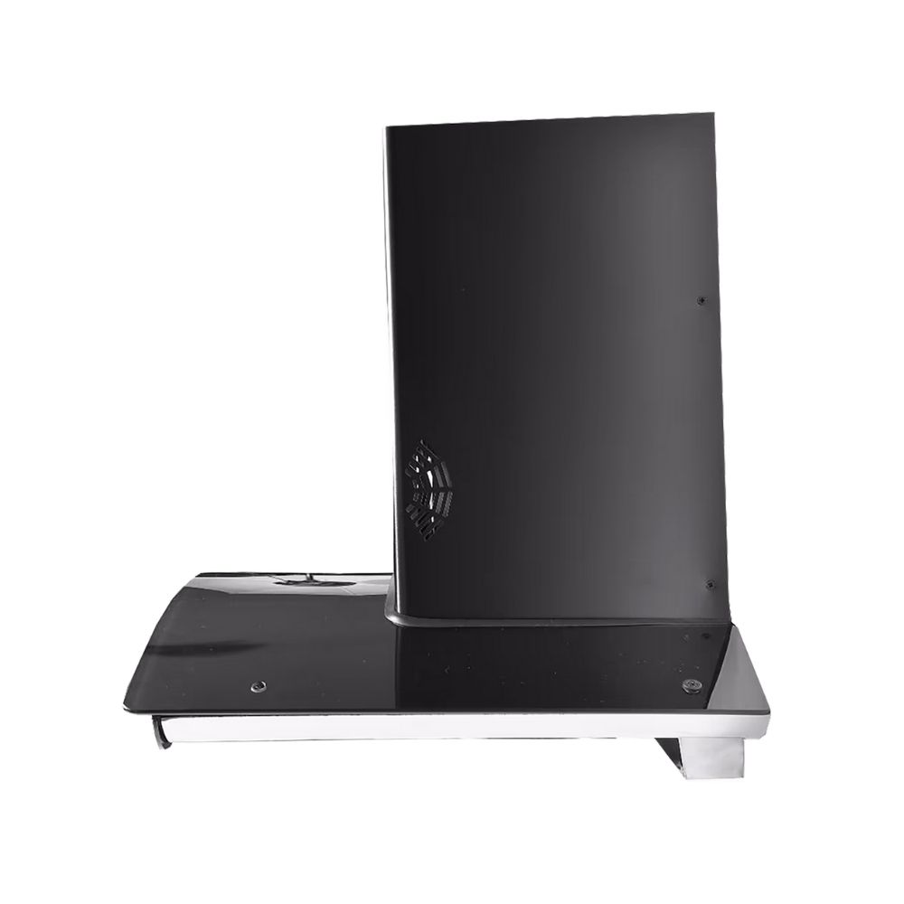 Faber Hood Wall Mounted Chimney Black CREST 3D PLUS IND HC SC BK 60