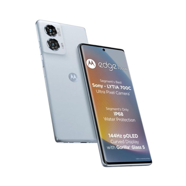 Image of Motorola Edge 50 Fusion 5G (Marshmallow Blue, 8GB RAM, 128GB Storage)