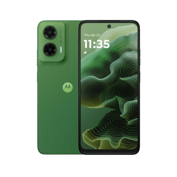Image of Motorola G35 5G (Leaf Green, 4GB RAM, 128GB Storage) | Ultra-Fast 5G Smartphone | 50MP AI Camera | 5000mAh Battery