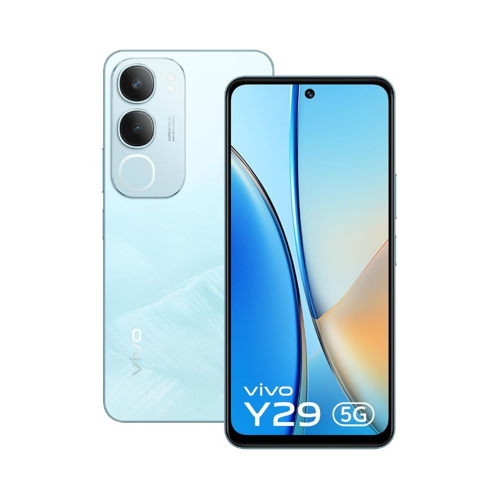 Vivo Y29 5G Glacier Blue 6GB RAM 128GB Storage with No Cost EMIAdditional Exchange Offers