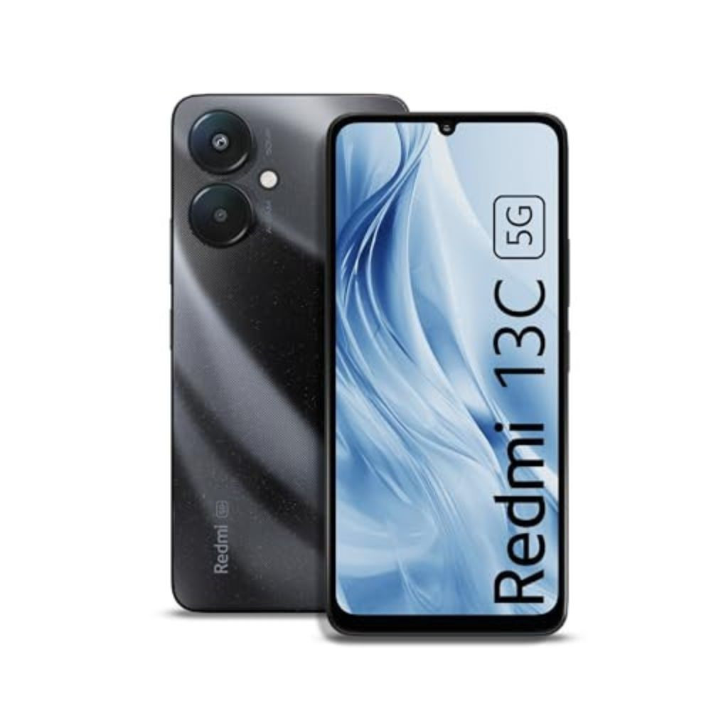 Redmi 13C 5G Starlight Black 4GB RAM 128GB Storage MediaTek Dimensity 6100 5G 90Hz Display