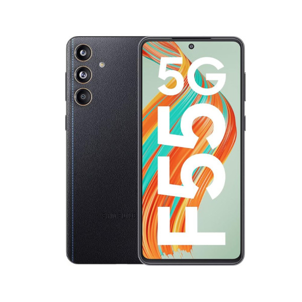 Image of Samsung Galaxy F55 5G (Raisin Black, 256 GB) (8 GB RAM)