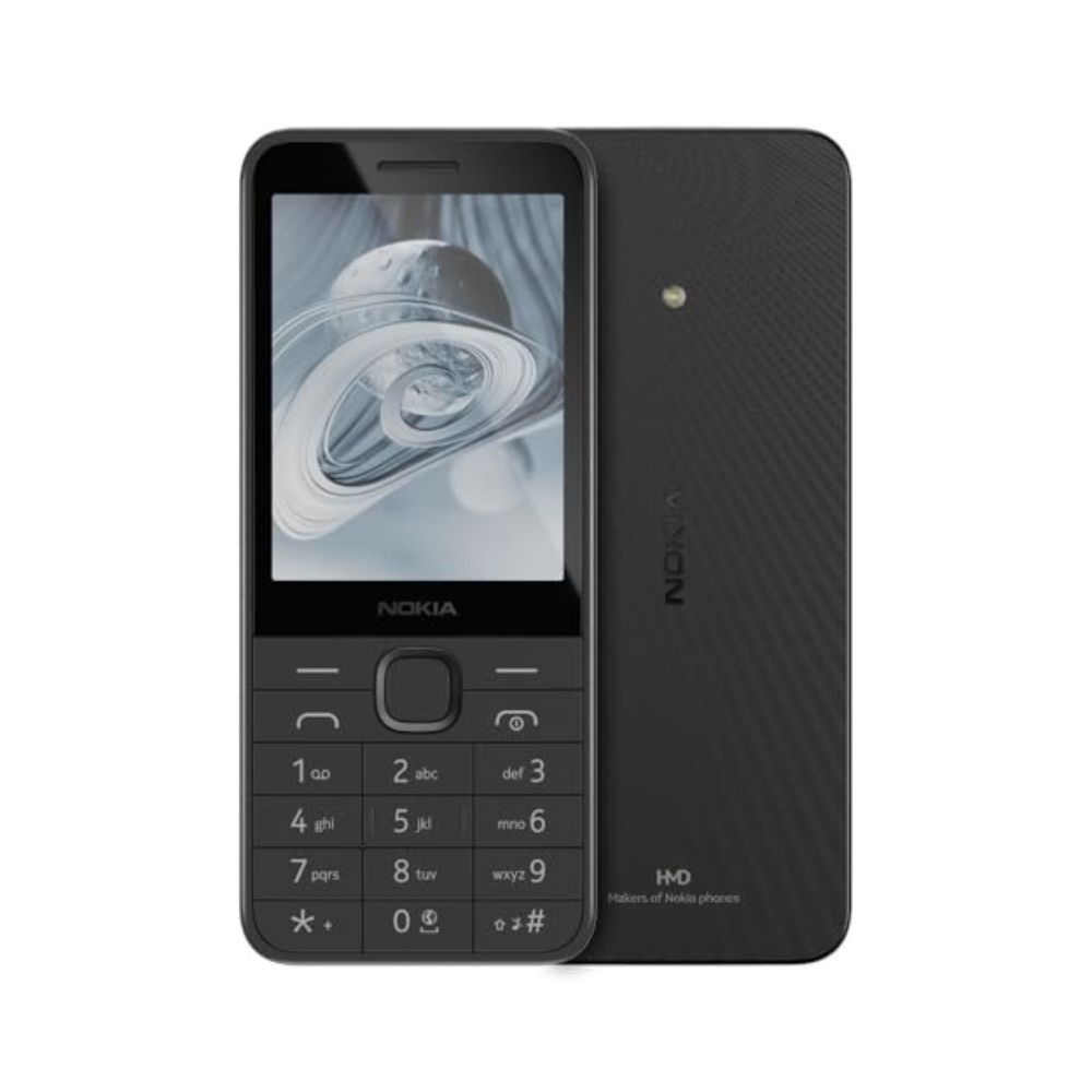 Nokia 220 4G All-New 4G Keypad Phone with Dual SIM Built-in UPI App Wireless FM Radio MP3 Player Bluetooth USB Type C Black
