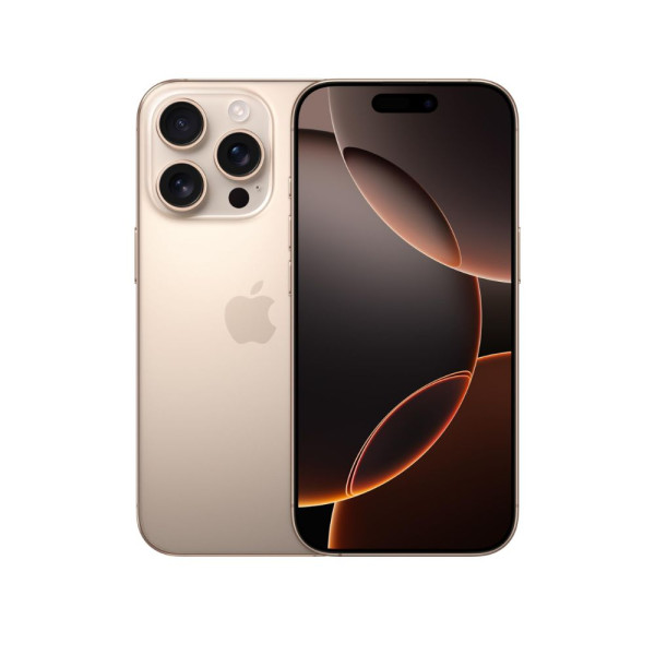 Image of iPhone 16 Pro 256 GB: 5G Mobile Phone with Camera Control, 4K 120 fps Dolby Vision and a Huge Leap in Battery Life. Works with AirPods; Desert Titanium