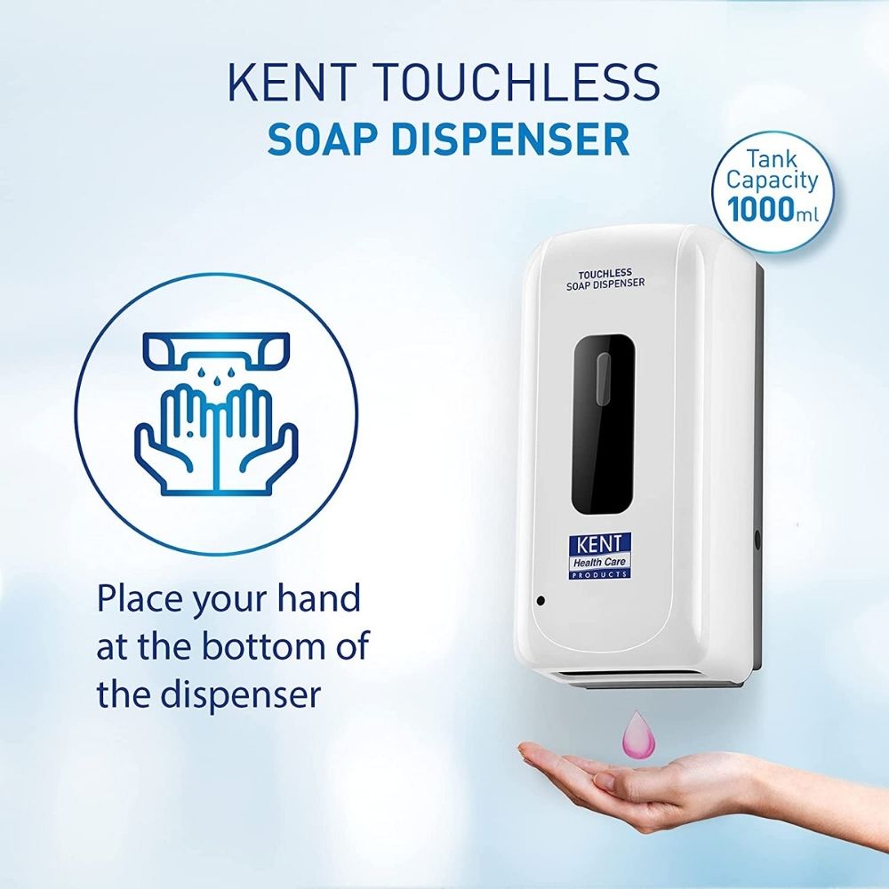 KENT Touchless Sanitiser Dispenser12016 1000 ml Liquid Dispenser