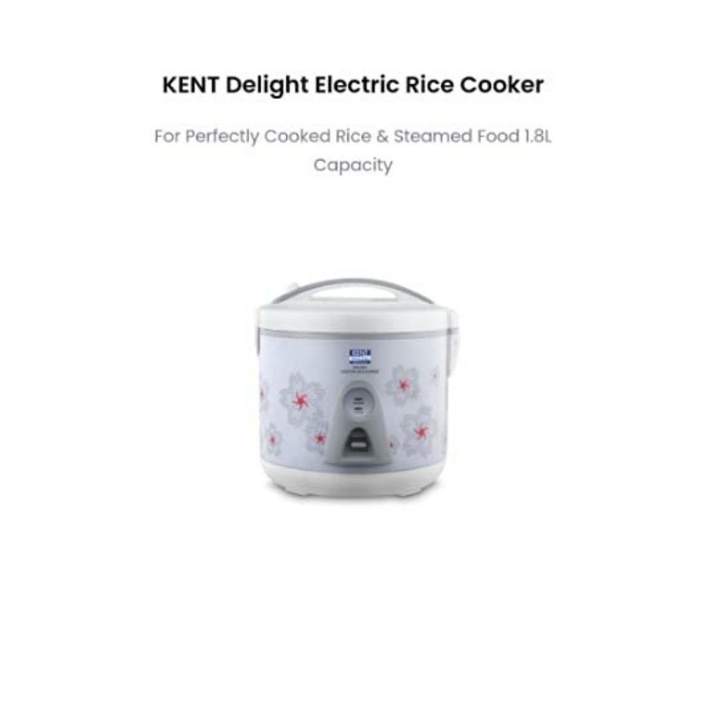 Kent Delight Electric Rice Cooker 18 L White 16066