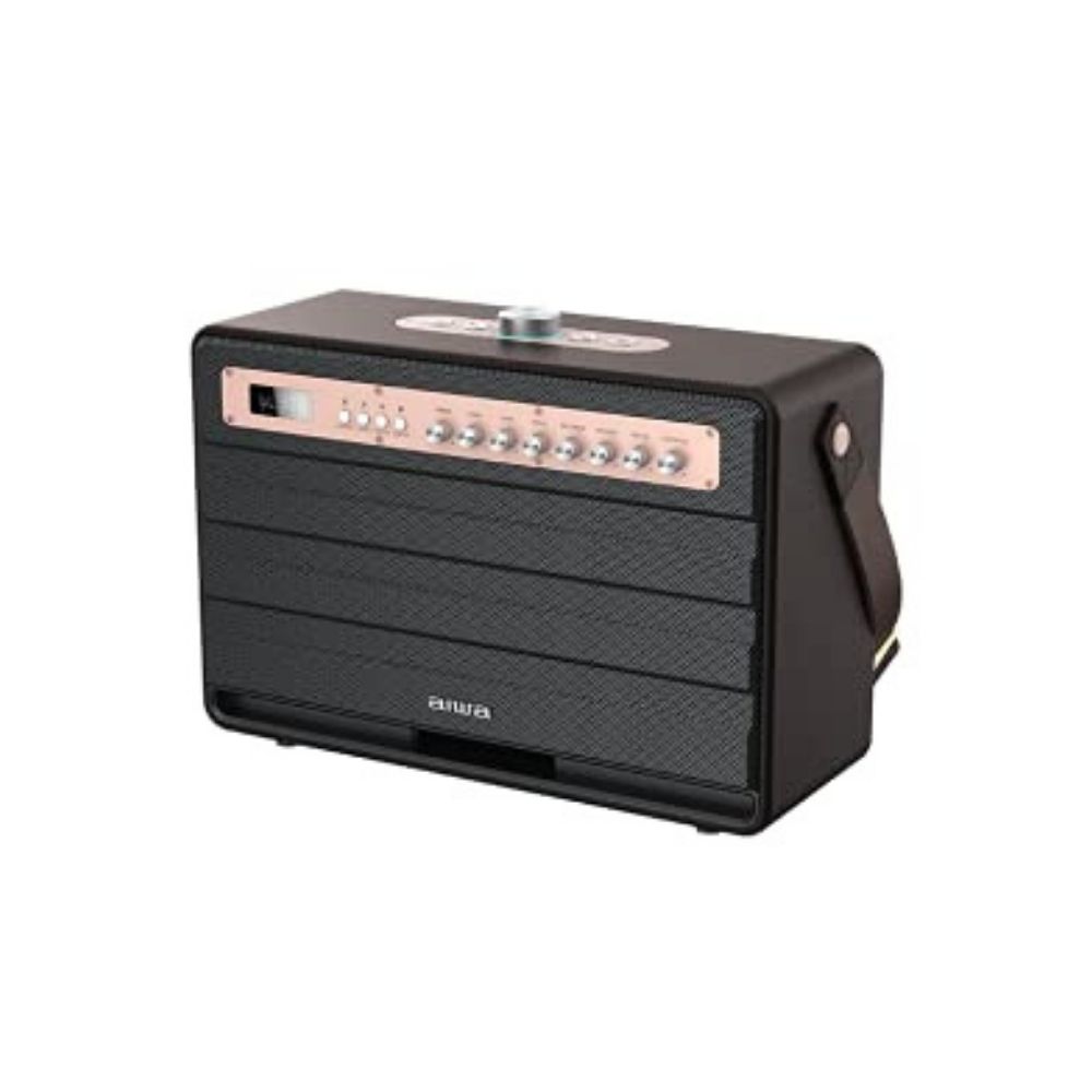 Aiwa MI-X450 Pro Enigma high Efficiency Audio with Retro Styling Rose Gold Medium