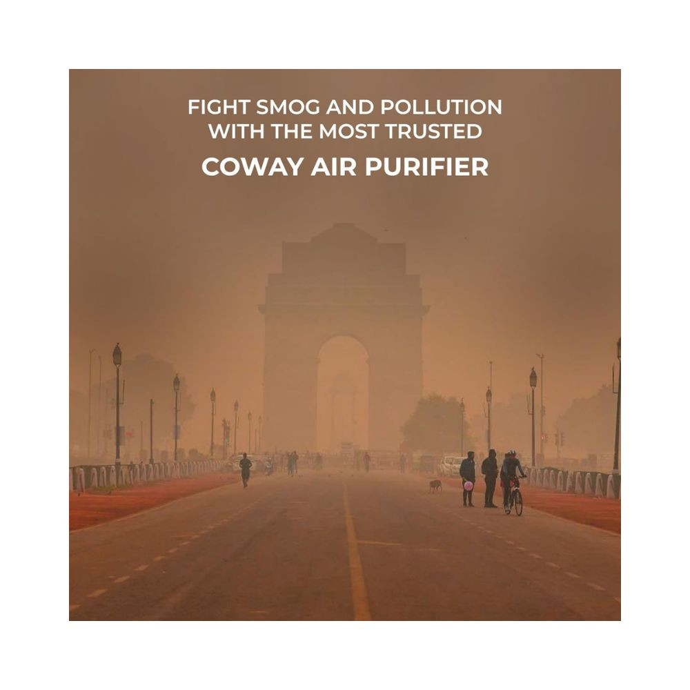 Coway AirMega Aim Professional Air Purifier for Home 2023 New Launch Longest Filter Life 8500 Hrs Green True HEPA Filter Traps 9999 Virus PM 01 Particles Manufacturer Warranty of 7 Years