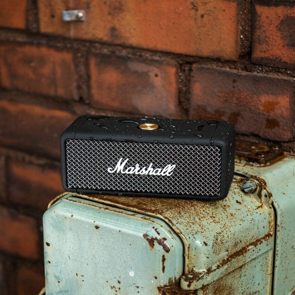 Marshall Emberton 20 Watt Wireless Bluetooth Portable Speaker Black
