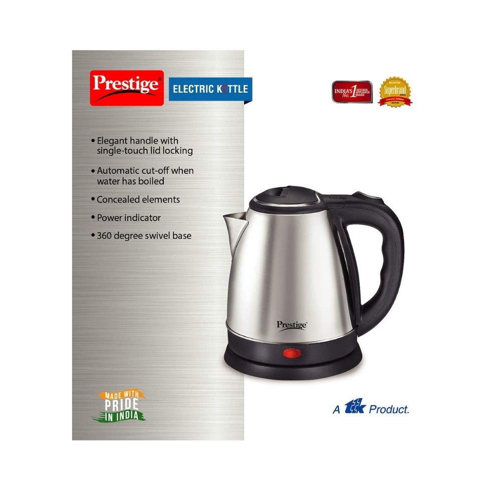 Prestige PKOSS 15 Electric Kettle15 L Silver