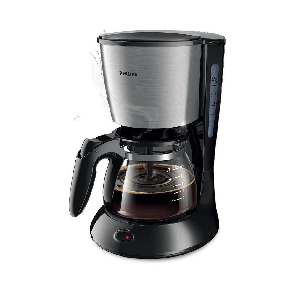 Philips Daily Collection HD743420 092-Litre Coffee Maker BlackMetal