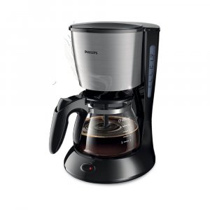 Image of Philips Daily Collection HD7434/20 0.92-Litre Coffee Maker (Black/Metal)