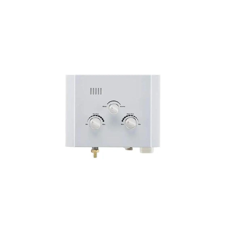 Bajaj Majesty Duetto Gas 6 Ltr Vertical Water Heater  LPG White