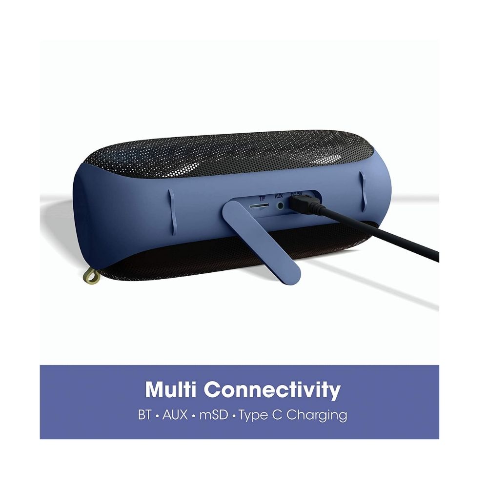 Zebronics Zeb-Music Bomb X Wireless 20W Portable Speaker Blue