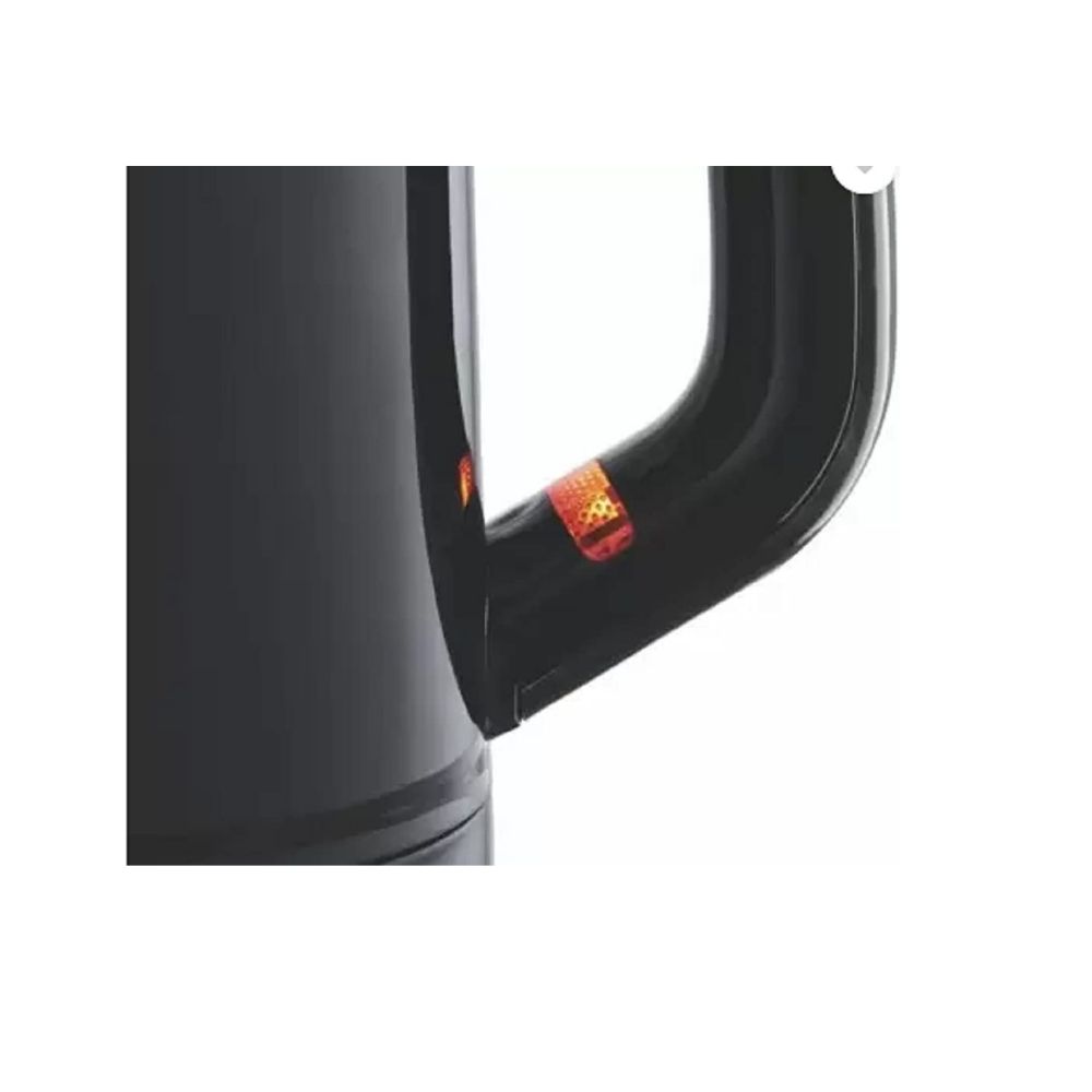 Borosil Eva Cool Touch 06 LTR Stainless Steel Kettle Electric Kettle 06 L Black