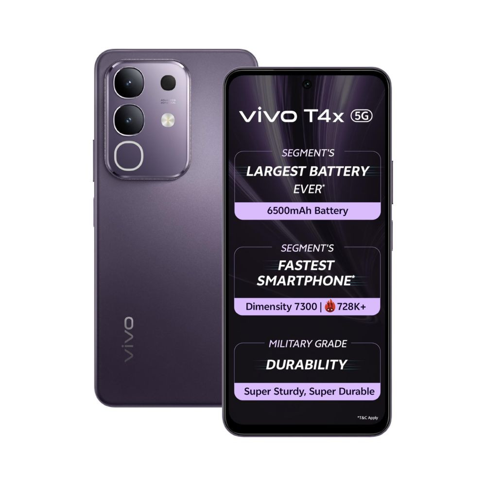 VIVO T4x 5G Pronto Purple 6GB RAM  128GB Storage