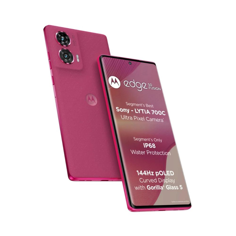 Motorola Edge 50 Fusion 5G Hot Pink 8GB RAM 128GB Storage