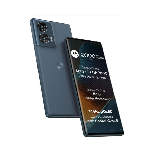 Image of Motorola Edge 50 Fusion 5G (Forest Blue, 12GB RAM, 256GB Storage)
