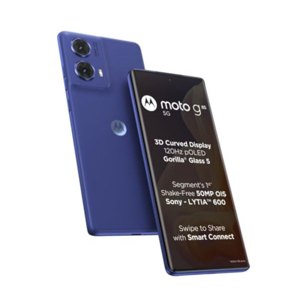 Image of Moto G85 5G (128, Cobalt Blue, New)