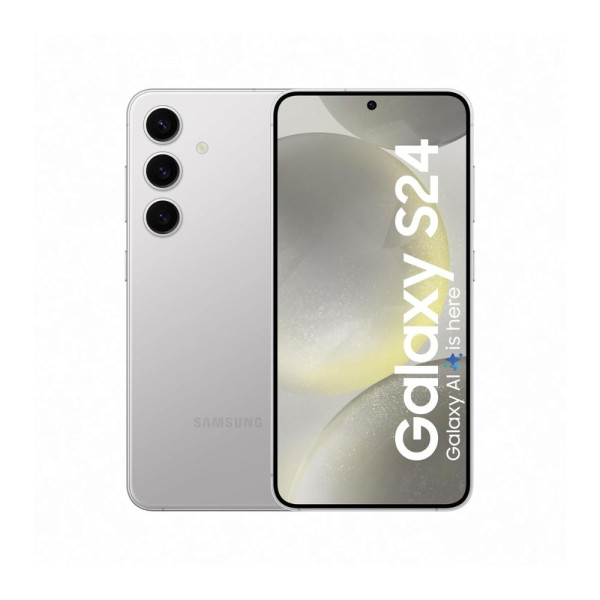 Image of Samsung Galaxy S24 5G AI Smartphone (Marble Gray, 8GB, 256GB Storage)